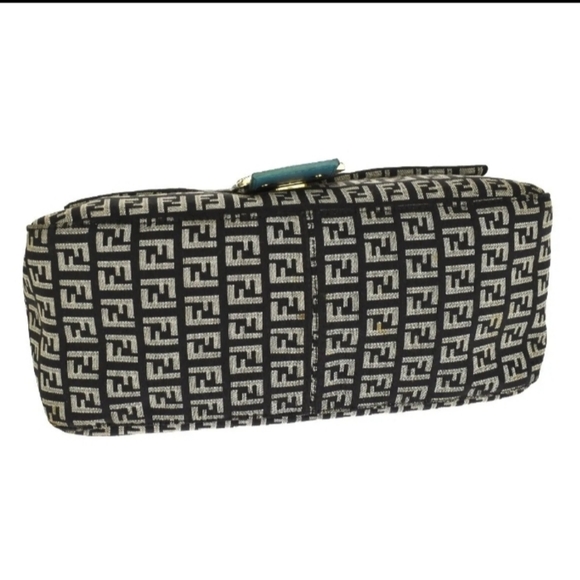 🪐FENDI Logo Zucchino Pattern Mamma Shoulder Bag - Picture 5 of 16